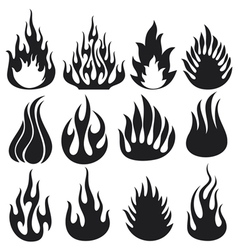 Flame Royalty Free Vector Image - VectorStock