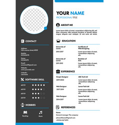 Cv Template Design