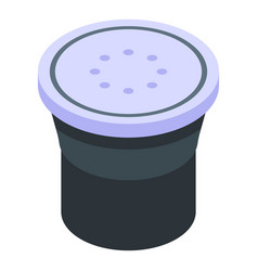 Nespresso Pod Icon Isometric Style