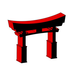 Tori Gate In Red And Black