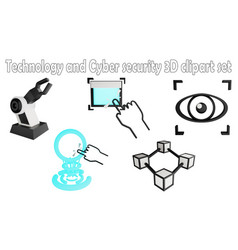 Technology And Cyber Security Clipart Element