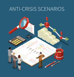 Crisis Management Isometric