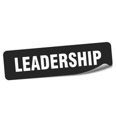 Leadership Sticker Leadership Label