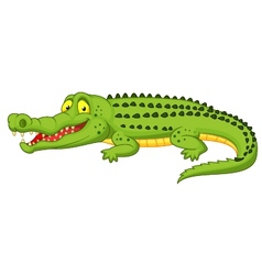 Cute Crocodile Cartoon Royalty Free Vector Image