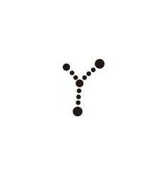 Letter Y Circles Route Geometric Symbol Simple