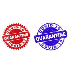 Covid19-19 Quarantine Rounded And Rosette