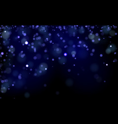 Dark And Blue Color Bokeh Soft Light Background