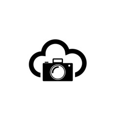 Cloud Photo Storage Flat Icon