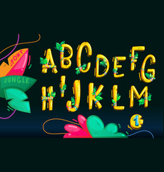 Jungle Wood Font