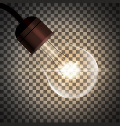 Realistic Edison Ligt Bulb