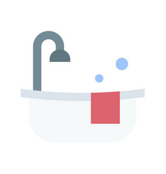 Bath Tub Icon Image