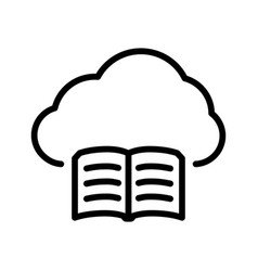 Cloud Book Icon