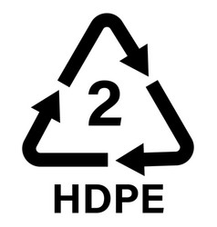 Plastic Recycling Symbol Hdpe 2