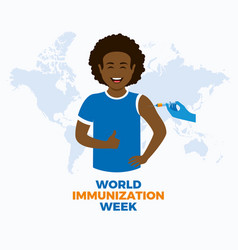 World Immunization Week Poster