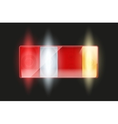 Rectangular Car Taillight