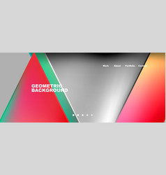 Gradient Triangle Geometric Minimal Wallpaper