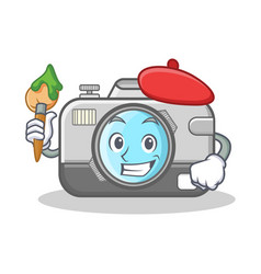 Artist Photo Camera Character Cartoon