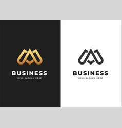 Letter A Or M Logo Design Template Monogram