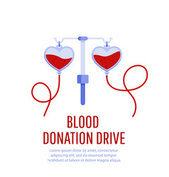 Blood Donation Drive Design Poster