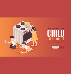 Child Safety Horizontal Banner