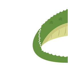 Crocodile Tail Design Template