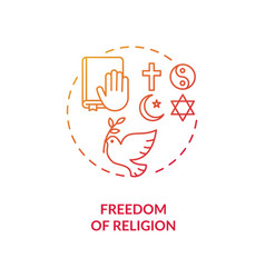 Freedom Religion Concept Icon