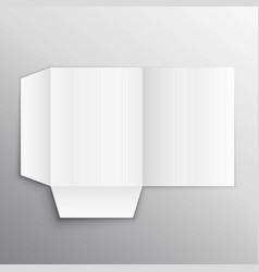 Paper Folder Mockup Design Template