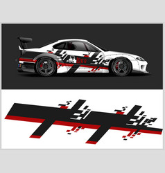 Sport Vehicle Wrap Design For Vehicle Race Car