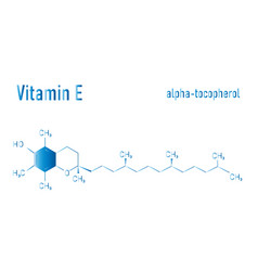 Vitamin E Alpha Tocopherol Molecule