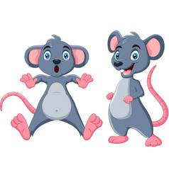 Collection Cartoon Funny Mouse Standing