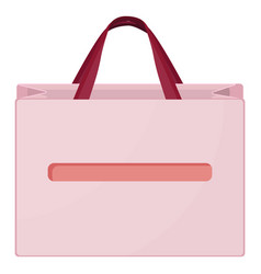 Pink Bag On A White Background