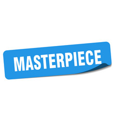 Masterpiece Sticker Masterpiece Label