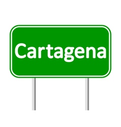 Cartagena Road Sign