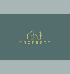 Real Estate Property House Development Icon Logo