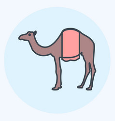 Icon Camel Suitable For Animal Symbol Color Mate