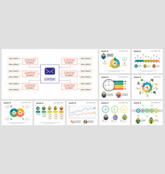 Business Infographic Diagram Set