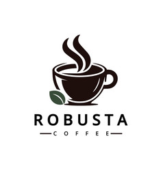 Coffee Logo Robusta Shop