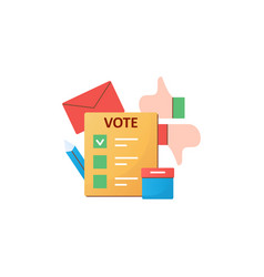 Election Flat Icon