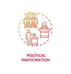 Political Participation Concept Icon