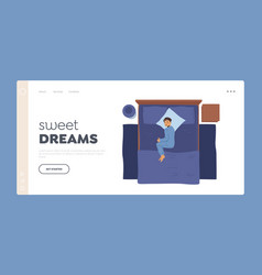 Sweet Dreams Landing Page Template Baby Boy