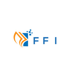 Ffi Credit Repair Accounting Logo Design On White