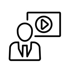 Video Lecture Icon