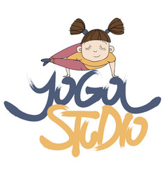 Yoga Studio Lettering