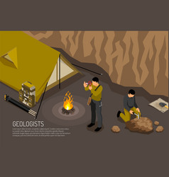 Geologist Camp Isometric