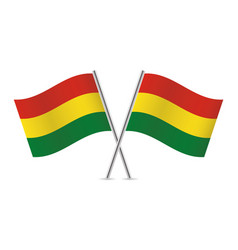 Bolivia Crossed Flags