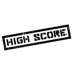 High Score Rubber Stamp