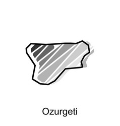 Map Of Ozurgeti Georgia Europe Countries