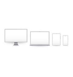 Modern Devices Mockup Premium Computer Monitor