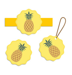 Pineapple Sticker For Fresh Or Juice