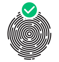 Fingerprint Scan Secure Authorization Data